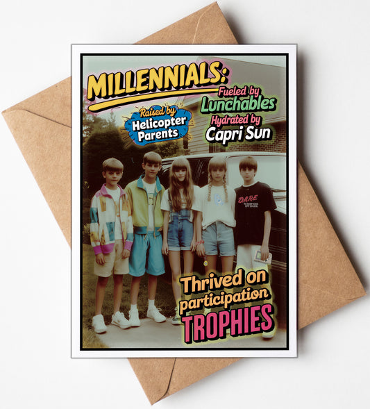 Katie Doodle 40th Birthday Card - Funny Birthday Cards for Women, Men, Best Friend, Sister, Husband