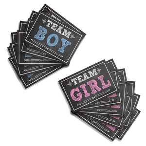 gender reveal stickers