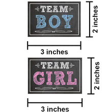 gender reveal party stickers