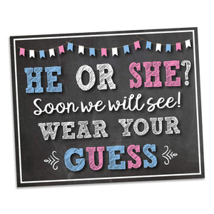 gender reveal games