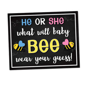 what will it bee gender reveal party supplies
