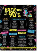 90s theme party decorations