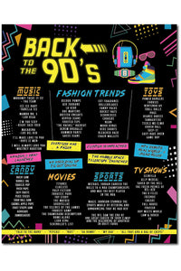 90s theme party decorations