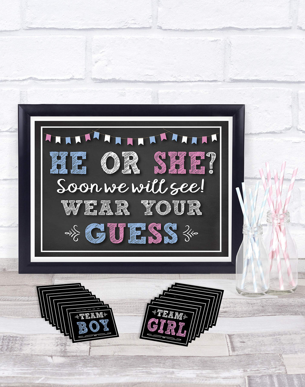 gender reveal decorations